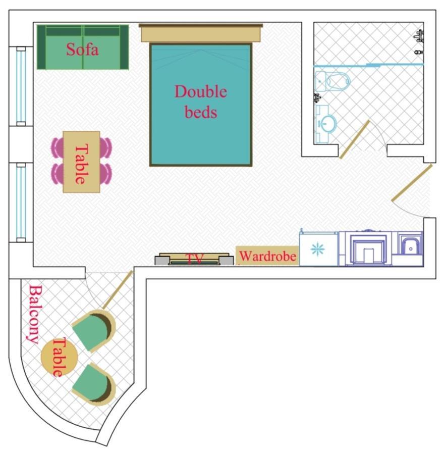 Leyla Apartments 2 Baku Phòng bức ảnh