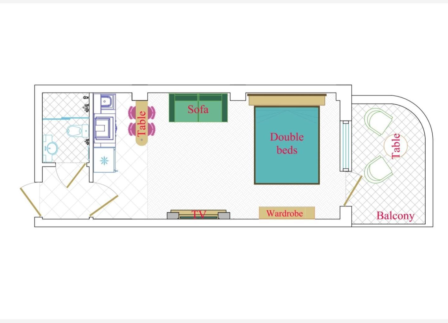 Leyla Apartments 2 Baku Phòng bức ảnh